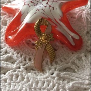 Vintage Avon Breast Cancer Pin Jewelry